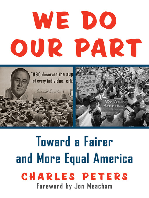 Title details for We Do Our Part by Charles Peters - Wait list